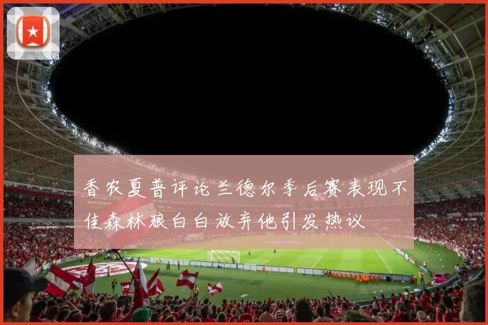 香农夏普评论兰德尔季后赛表现不佳森林狼白白放弃他引发热议